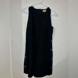 tank top black dress with buttons. Tight fitting. Size S